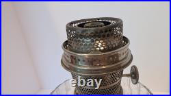 Aladdin B-103 Corinthian Clear Oil Lamp 1936 With Model B Burner