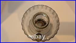 Aladdin B-103 Corinthian Clear Oil Lamp 1936 With Model B Burner