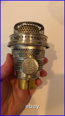 Aladdin B-103 Corinthian Clear Oil Lamp 1936 With Model B Burner