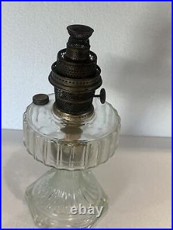 Aladdin B-104 Clear Corinthian Kerosene Oil Lamp