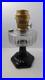 Aladdin B-104 Corinthian Oil Lamp Clear over Black Crystal 1936