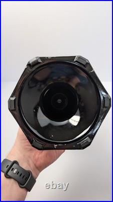 Aladdin B-104 Corinthian Oil Lamp Clear over Black Crystal 1936