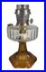 Aladdin B-106 Corinthian Clear Over Amber Oil Lamp, Nu-Type Model B Burner