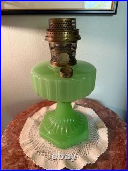 Aladdin B-111 Apple Green Corinthian Table Lamp