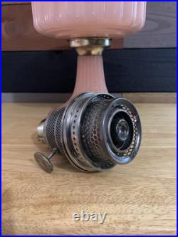 Aladdin B-112 Rose Moonstone Corinthian Model B Polished Nickel Burner