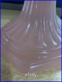 Aladdin B-112 Rose Moonstone Corinthian Model B Polished Nickel Burner