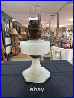 Aladdin B-114 corinthian White Moonstone Lamp Vintage Original 1930, s-40s