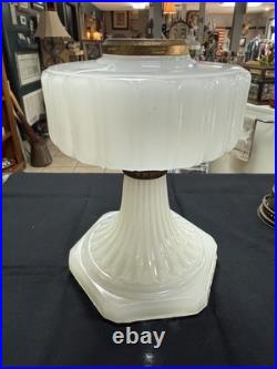 Aladdin B-114 corinthian White Moonstone Lamp Vintage Original 1930, s-40s