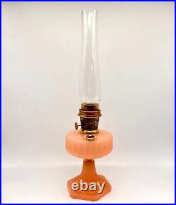 Aladdin B-116 Rose Corinthian w Burner & Chimney Polished Collar & Connector