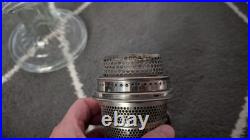 Aladdin B-39 Clear Washington Drape Oil Lamp 1939 With Model B Burner Uranium