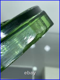 Aladdin B-54 Green Washington Drape Plain Stem Model B Burner Oil Lamp 1941 & 42