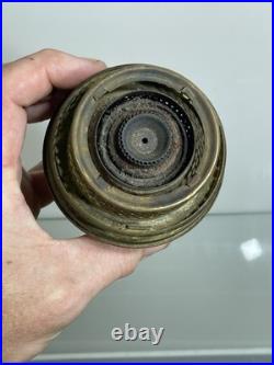 Aladdin B-54 Green Washington Drape Plain Stem Model B Burner Oil Lamp 1941 & 42