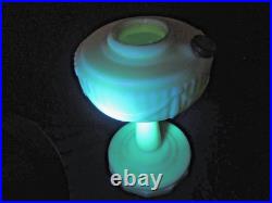 Aladdin B-75 Alacite Lincoln Drape Oil Lampuranium Green