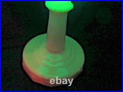 Aladdin B-75 Alacite Lincoln Drape Oil Lampuranium Green
