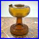 Aladdin B-82 Dark Amber Beehive Pattern Kerosene Oil Lamp 1937-1938 Vintage