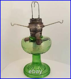 Aladdin Beehive Green B 81 Kerosene Oil Lamp Marked 15