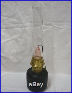Aladdin Black Bomb Kerosene Oil Lamp Base Rare Font Limited Y2K Edition BBF