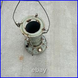 Aladdin Blue Flame Heater Kerosene Portable Antique Metal Light Green Stove
