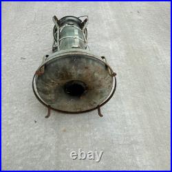 Aladdin Blue Flame Heater Kerosene Portable Antique Metal Light Green Stove