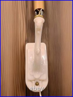 Aladdin Blush Wall Sconce Pin-Up Lamp Alacite Light Original Push Button