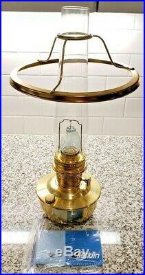 Aladdin Brass Kerosene Lamp with Manual