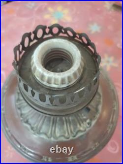 Aladdin Brass Kerosene Mantle Oil Lamp Base Model No. 8 Electric Conversion