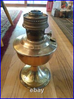 Aladdin Brass Kerosene or Oil Lamp for power outages or ambience! Retails 410