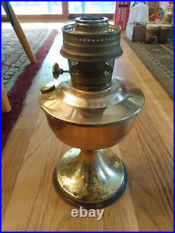 Aladdin Brass Kerosene or Oil Lamp for power outages or ambience! Retails 410