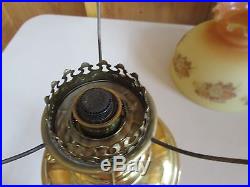 Aladdin Brass Mantle Oil Lamp model #6 Flame Spreader #6