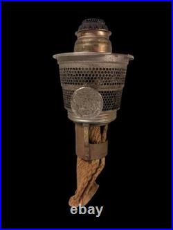 Aladdin Brass Nu-Type Model 13 Chicago Mantle Lamp Co Complete Burner for Lamps