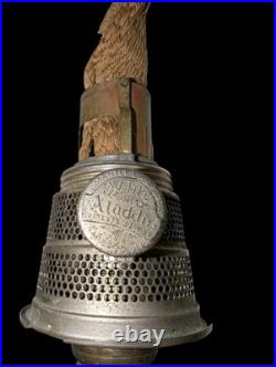 Aladdin Brass Nu-Type Model 13 Chicago Mantle Lamp Co Complete Burner for Lamps