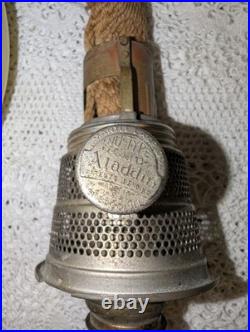 Aladdin Brass Nu-Type Model 13 Chicago Mantle Lamp Co Complete Burner for Lamps