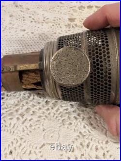 Aladdin Brass Nu-Type Model 13 Chicago Mantle Lamp Co Complete Burner for Lamps