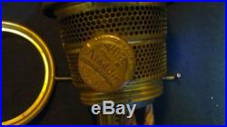 Aladdin Brass Nu-Type Model B Kerosene midnight Oil Burner Wick lamp Chicago