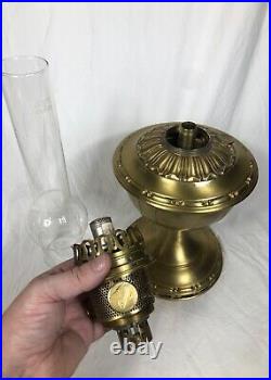 Aladdin Brass Oil Lamp Model 8 Circa 1919-1920