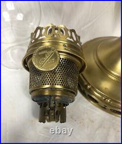 Aladdin Brass Oil Lamp Model 8 Circa 1919-1920