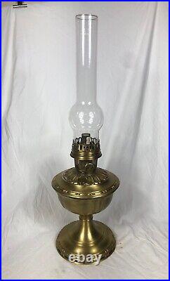 Aladdin Brass Oil Lamp Model 8 Circa 1919-1920