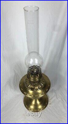 Aladdin Brass Oil Lamp Model 8 Circa 1919-1920