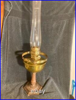 Aladdin Bronze Oriental Table Lamp Font, 1936-37, B-134 with Nu-Type A Burner