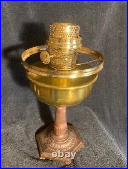 Aladdin Bronze Oriental Table Lamp Font, 1936-37, B-134 with Nu-Type A Burner