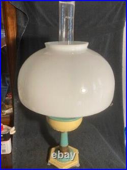 Aladdin Bronze Oriental Table Lamp Font, 1936-37, B-134 with Nu-Type B Burner