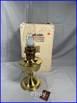 Aladdin C. B-2301 Solid Brass Model #23 Table Lamp 23 Burner