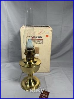 Aladdin C. B-2301 Solid Brass Model #23 Table Lamp 23 Burner