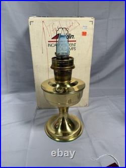 Aladdin C. B-2301 Solid Brass Model #23 Table Lamp 23 Burner