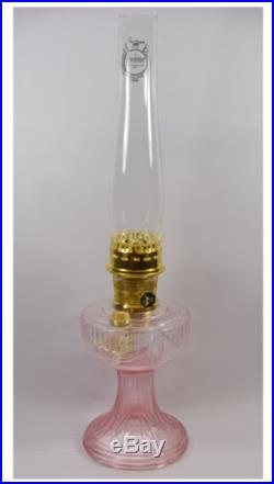 Aladdin C6188 Crystal Pink Lincoln Drape Mantle Lamp
