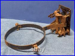 Aladdin Caboose Modelo C Brass Font Kerosene Oil Vintage Train Lamp+Wall Bracket