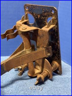 Aladdin Caboose Modelo C Brass Font Kerosene Oil Vintage Train Lamp+Wall Bracket