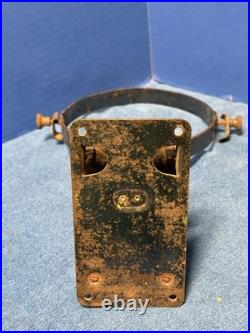 Aladdin Caboose Modelo C Brass Font Kerosene Oil Vintage Train Lamp+Wall Bracket