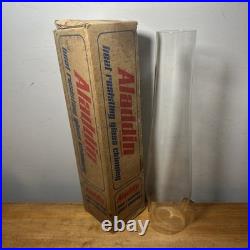 Aladdin Cat Tails Model 23 Kerosene Stoneware Shelf Lamp Limited Ed LL Bean Rare