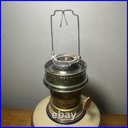 Aladdin Cat Tails Model 23 Kerosene Stoneware Shelf Lamp Limited Ed LL Bean Rare